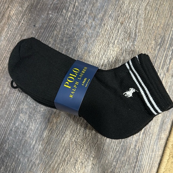 Ralph Lauren 6 pairs socks for men or women - Picture 1 of 5